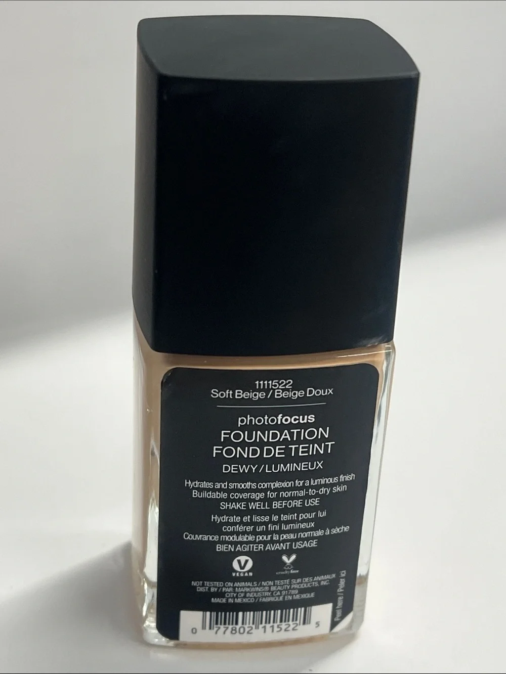 Wet n Wild Photo Focus Dewy Foundation in Soft Beige Full Size